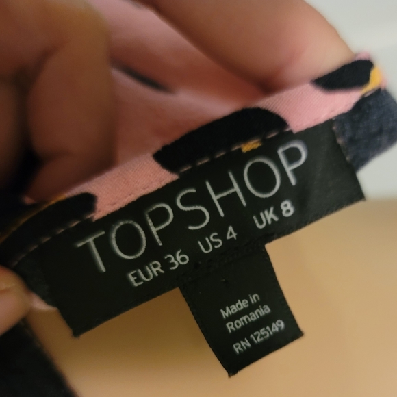 Topshop Ribbon Top - Picture 8 of 8
